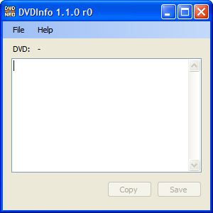 DVDInfo ScreenShot